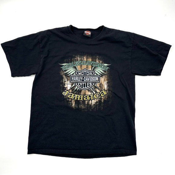 T-shirt Harley-Davidson Personnalisé 100% Coton - Tailles Disponibles (M, L, XL, 2XL), Neuf Sans étiquette